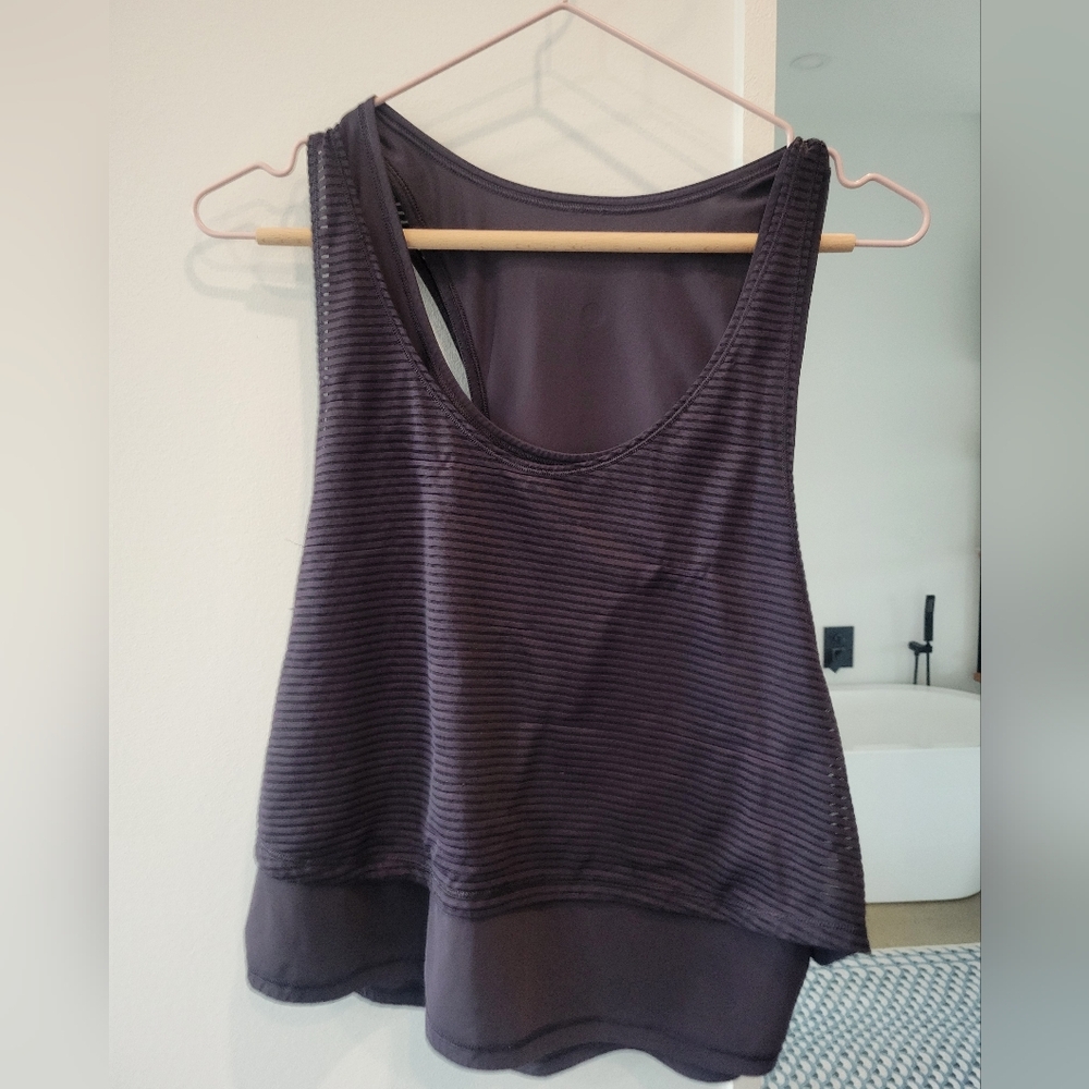 lululemon two piece cropped tank(s)